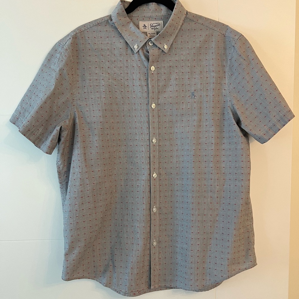 Original Penguin Short Sleeve Button Down